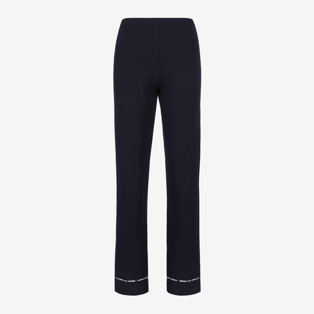 Pyjama femme manches longues avec patte boutonnée